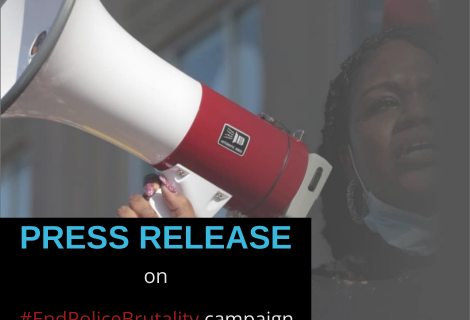 Press Conference On #EndPoliceBrutality campaign