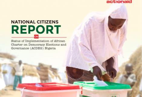 National Citizens Report on the Status of Implementation of ACDEG Nigeria 
