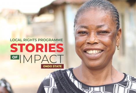 Local Rights Programme Stories Of Impact - Ondo State