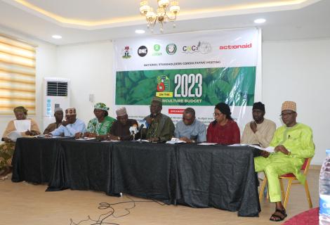 Agricultural Stakeholders Meeting on 2023 Budget