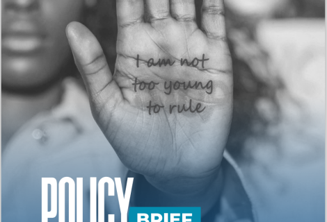 Image of the front cover of the Policy Brief