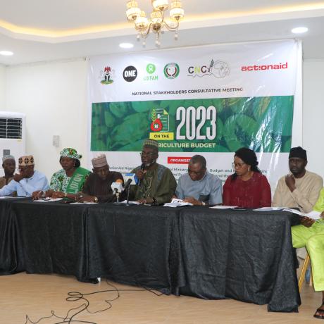 Agricultural Stakeholders Meeting on 2023 Budget