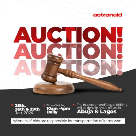 Auction Flyer