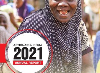 Annual report front page