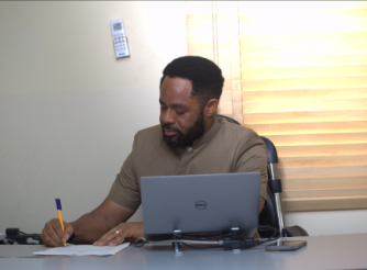 Andrew Mamedu signing off press statement